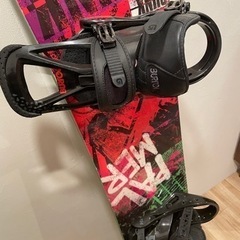 PALMER ×Burton スノーボード板ビンディングセットの画像