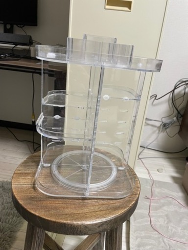 【受け渡し者決定】スキンケア・化粧品　収納BOX