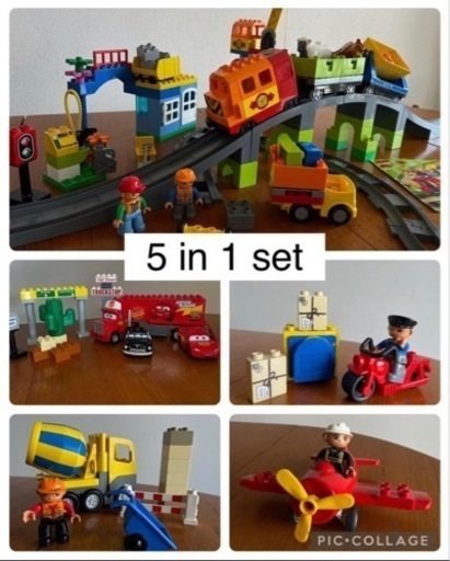 5つのレゴセットが1つに。