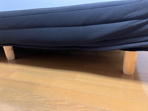 あまり使ってない 美品  足付きマットレス ベッド シングル