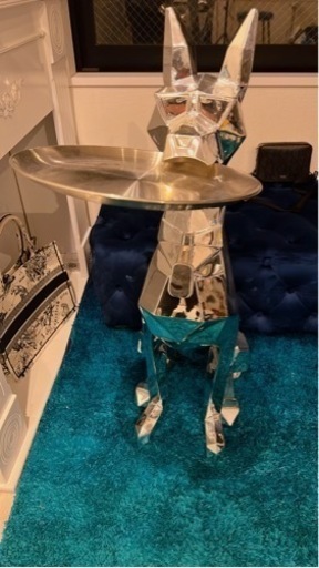 極美品海外輸入‼️犬の置物