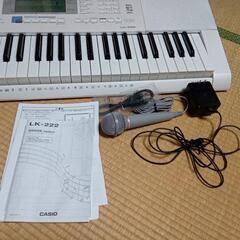 カシオ　キーボード　LK222 SSSの画像