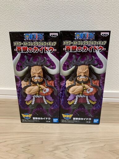 【未開封】百獣のカイドウ メガワールドコレクタブルフィギュア