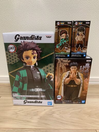 鬼滅の刃　フィギュア4点セット
