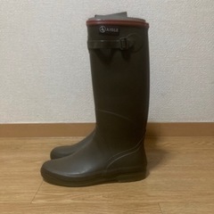 【取引中】AIGLE/エーグル レインブーツ 38インチ/24c...