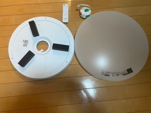 照明器具　白　2個