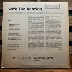 【レコード】THE BEATLES " with the beatles " 国内盤【LP】の画像