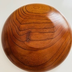 木製品　菓子鉢の画像