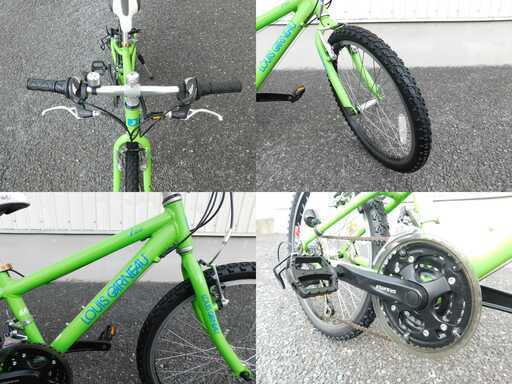 LOUIS GARNEAU LGS-J22 ルイガノ ジュニアMTB SHIMANO TOURNEY TX 3×6速 タイヤ22x1.