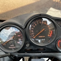 KAWASAKI ZZR250 始動確認　バイク　中古　250cc 栃木県　車体　カワサキ　ZZR  現状販売の画像