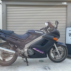 KAWASAKI ZZR250 始動確認　バイク　中古　250cc 栃木県　車体　カワサキ　ZZR  現状販売の画像