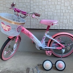 トイザらス限定　自転車　美品　子供用　16インチ　3才〜6才向け...