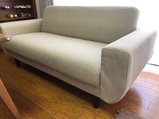 [美品] ソファ　クッション付き