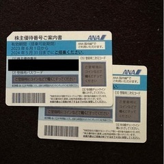 ANA 株主優待券 2枚