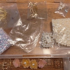 ピアスパーツ　まとめ売り　ニッパー付きの画像