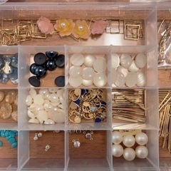 ピアスパーツ　まとめ売り　ニッパー付きの画像