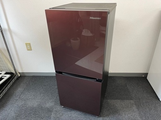 Hisense ハイセンス 2ドア冷凍冷蔵庫 HR-G13A-BR 2018年製