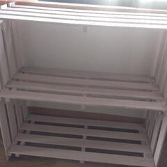 値下げ！すのこ棚　手作り　
