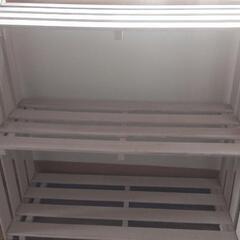 値下げ！すのこ棚　手作り　の画像