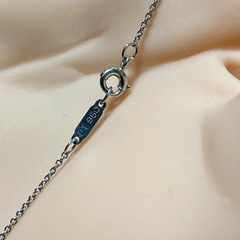 ティファニー TIFFANY&Co. ネックレス クロスペンダント Pt950×ダイヤモンド 11Pダイヤ アクセサリー の画像