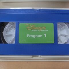 ◆お引取り限定/三重県/値引不可(値引きコメント返信不可)◆ ジャンク Disney WORLD OF ENGLISH  VHS ビデオ 12本の画像