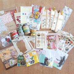 マスキングテープ　折り紙　シール　タグ