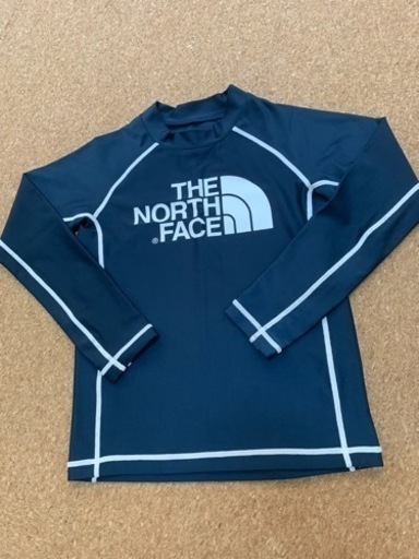 The North Face ノースフェイス ラッシュガード ネイビー 上下 130 美品 海 プール 水着