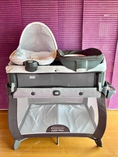 Graco マルチベビーベッド&サークルセット　海外輸入品