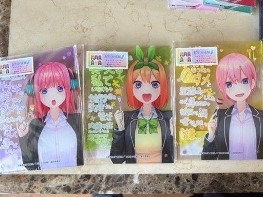 五等分の花嫁∬ キャラソン アクリルスタンド