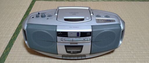 CDプレーヤー aiwa CD STEREO RADIO CASSETTE RECORDER