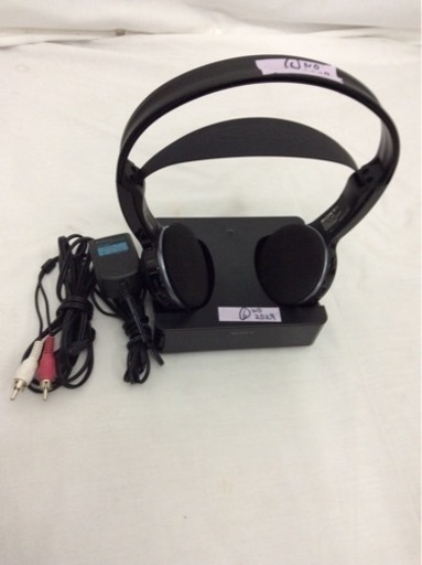 ⑥  SONY ヘッドホン コードレス ステレオ 赤外線 MDR-IF245R No2028