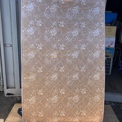 引渡済　大川市関家具セミダブルベッドマット　