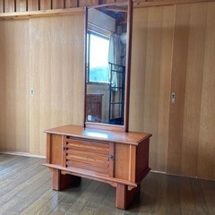 【決まりました】大塚家具　鏡台　アンティーク　レトロ