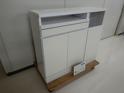 スリムキャビネット白（R504-46）