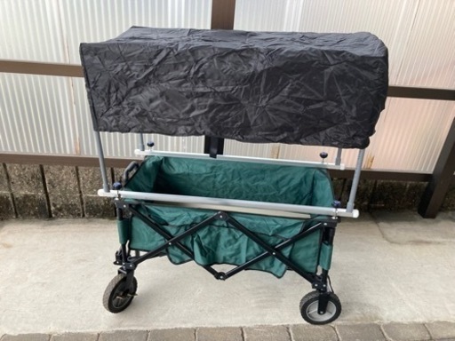 アウトドアワゴン キャリーカート 屋根付き