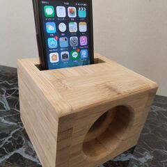 🔈スマホ用　置くだけスピーカー🔈充電できます(*^^)v【限定品】②