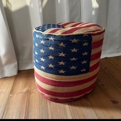 ロンハーマン  星条旗　オットマン
