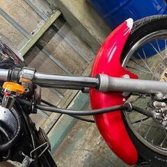 カワサキ　エリミネーター125 2008年式　BN125A　キャブ車　赤　エンジン始動・灯火類OK！　原付二種アメリカン☆の画像