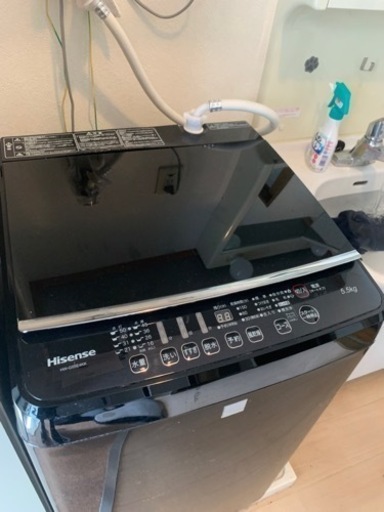 HISENSE 洗濯機　1500円　５.5キロ