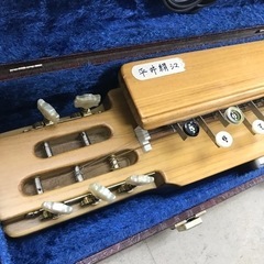 2305-553 大正琴 動作未確認 キズ、汚れ、名前記入有 現状お渡し②の画像