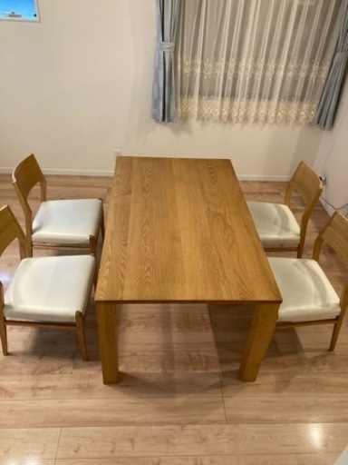 大塚家具　ダイニングテーブルチェア　4脚セット