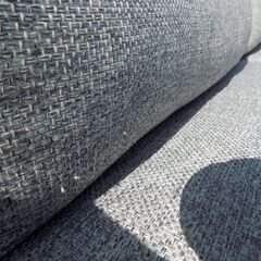 ☆ ニトリ 3人用布張りソファ(キャッツ3 GY) 幅177×奥行83×高さ84cm