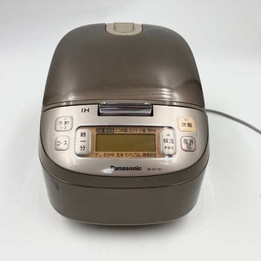【動作確認済み】パナソニック 炊飯器 5合炊き IHジャー SR-HC101