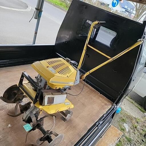 ❗耕運機❗始動OK❗ガソリン❗幅55cm❗重さ約25kg❗