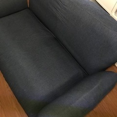 2人がけリクライニングソファ　の画像