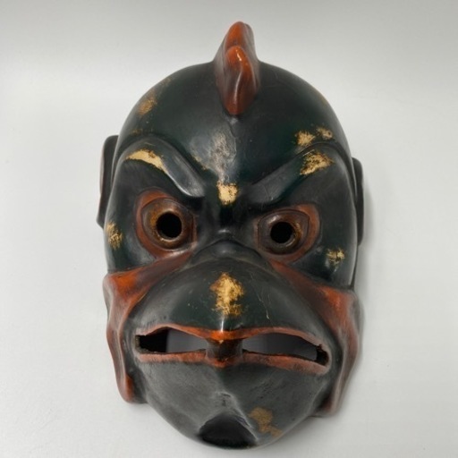 能面　鴉天狗　烏天狗　お面　神楽面　魔除け