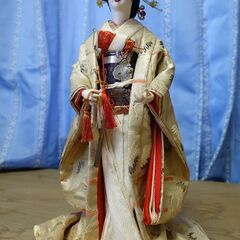 花嫁人形　　ケース付き　　高さ　５７㎝の画像