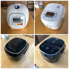 【3合、3.5合炊飯器】¥3500〜¥6500の画像