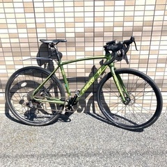 MERIDA ロードバイク ロードツアラー マットオリーブ 11...