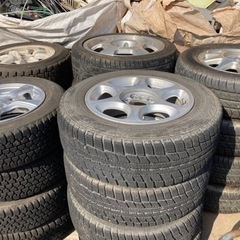 タイヤ付きアルミホイール 多数